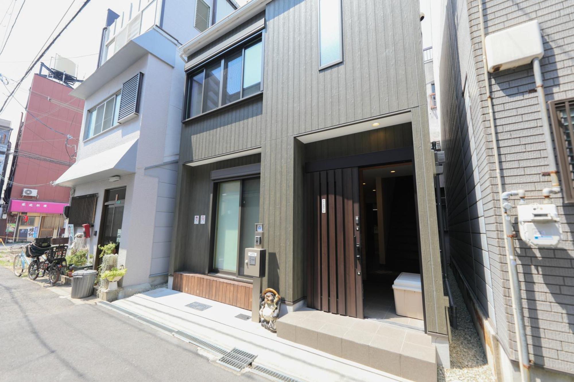 小田別荘 難波 Oda Villa Namba Osaca Exterior foto